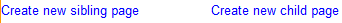 Create Page Links